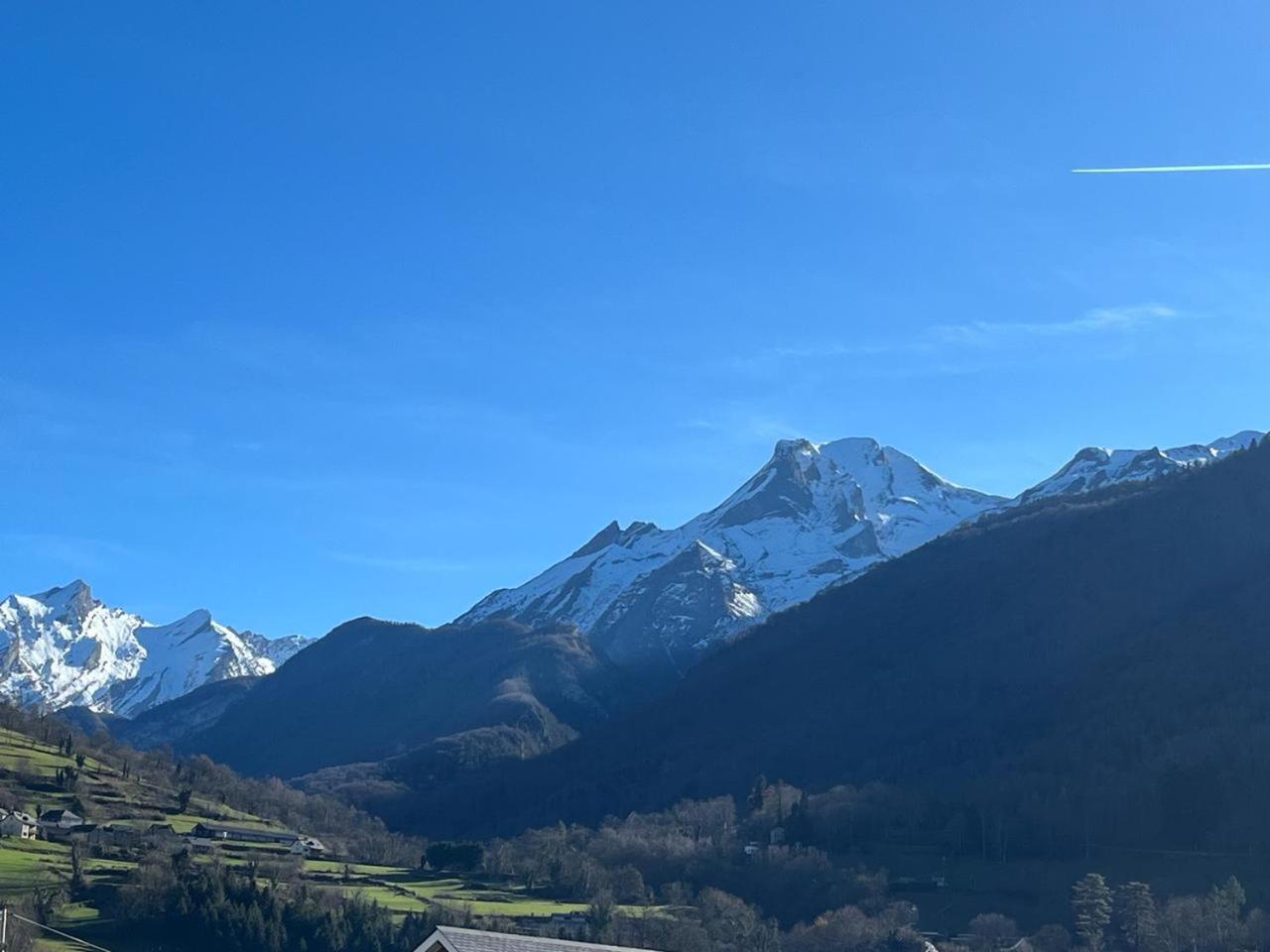 Appartement Cocoon Avec Jardin Et Vue Montagne Laruns Esterno foto